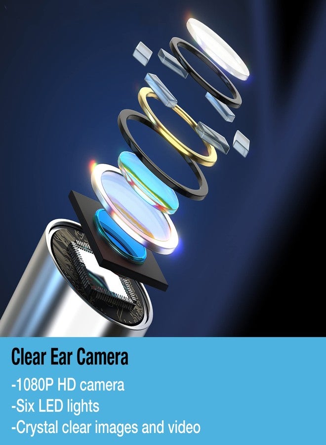 Tilcare Ear Wax Removal Tool with Ear Camera by Tilcare - Ear Irrigation Flushing System for Adults & Kids - Perfect Ear Cleaning Kit - includes Basin, Syringe, Curette Kit, Towel and 30 Disposable Tips - Image 2